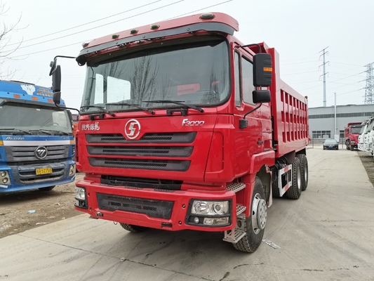 2019 Usado Shacman HOWO Dumper Truck com capacidade de carga de 9 toneladas e transmissão manual