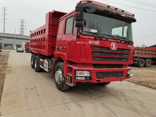 2019 Usado Shacman HOWO Dumper Truck com capacidade de carga de 9 toneladas e transmissão manual