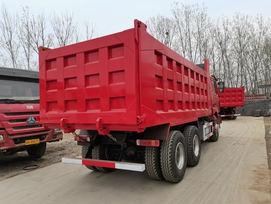 2019 Usado Shacman HOWO Dumper Truck com capacidade de carga de 9 toneladas e transmissão manual