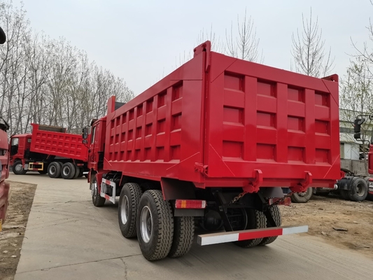 2019 Usado Shacman HOWO Dumper Truck com capacidade de carga de 9 toneladas e transmissão manual