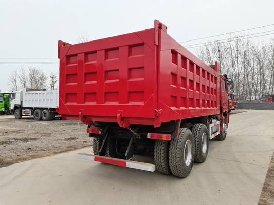 2019 Usado Shacman HOWO Dumper Truck com capacidade de carga de 9 toneladas e transmissão manual