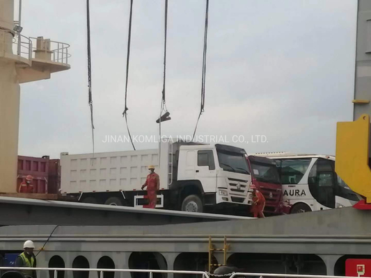 6×4 Drive Wheel Sinotruk HOWO e Shacman Dump Tipper Truck usado para a Etiópia em 2017 2018