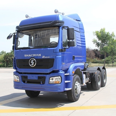 351-450hp Shacman 6X4 Terminal Container Truck Headm Relação de velocidade 5,45 com desempenho