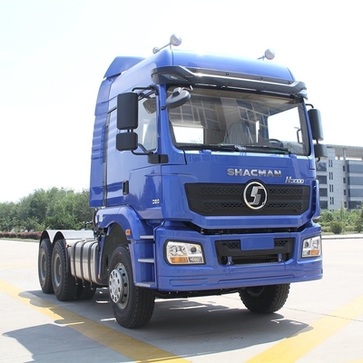 351-450hp Shacman 6X4 Terminal Container Truck Headm Relação de velocidade 5,45 com desempenho