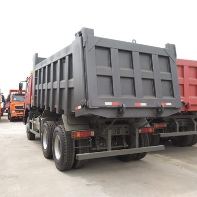 Sinotruk HOWO usado 10 rodas 371HP 22 metros cúbicos caminhão de carregamento de capacidade 21-30t