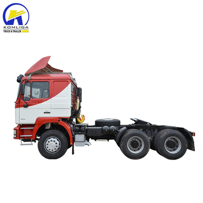 10 rodas 380HP 430HP caminhão tractor com usado Shacman F2000 a preços acessíveis