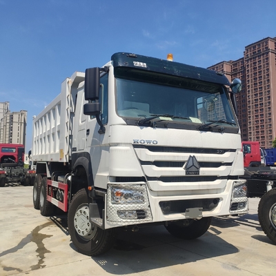 371HP 10 Wheeler 20 Cubic Tipper Truck Sinotruk HOWO LHD/Rhd Volante e cabine Hw76