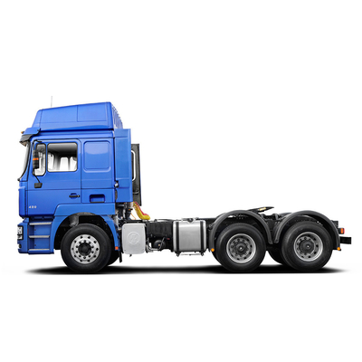 Shacman 6X4 420HP Transmissão manual F3000 H3000 M3000 Trator usado com direção Zf