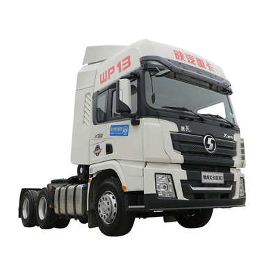 Shacman caminhão 6X4 10 rodas caminhão tractor 371HP 375 pneu radial design cabeça de reboque
