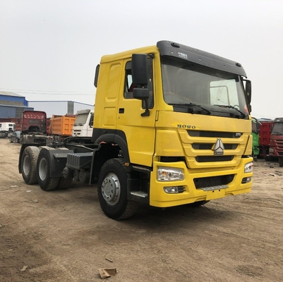 Cisterna de óleo de alumínio de 400L Sinotruk HOWO Tractor Head Trailer Truck para o mercado da Etiópia