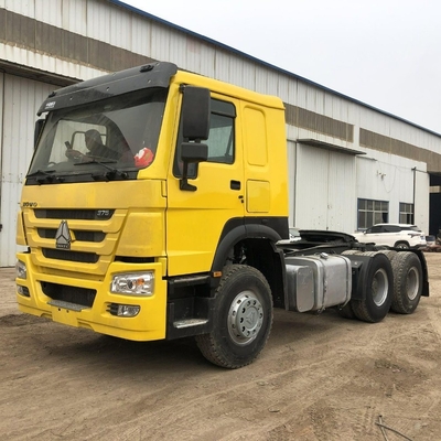 Cisterna de óleo de alumínio de 400L Sinotruk HOWO Tractor Head Trailer Truck para o mercado da Etiópia