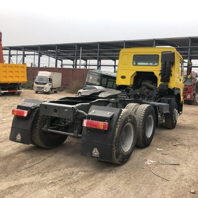Cisterna de óleo de alumínio de 400L Sinotruk HOWO Tractor Head Trailer Truck para o mercado da Etiópia