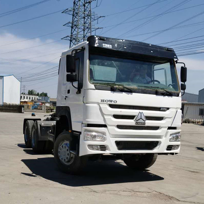 Excelente estado Sinotruk HOWO de segunda mão cabeça de semi-reboque com 2 marchas para trás