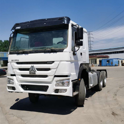 Excelente estado Sinotruk HOWO de segunda mão cabeça de semi-reboque com 2 marchas para trás