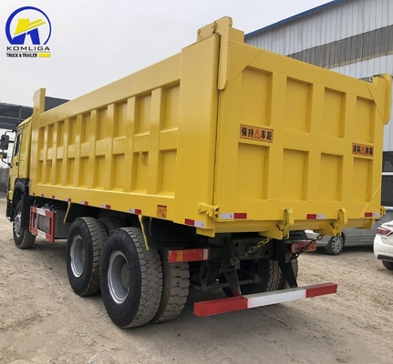 Sinotruk HOWO 18 toneladas 18 rodas Usado 19m3 camião de descarga para trabalhos de construção pesados