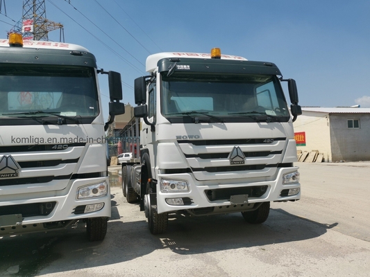 Sinotruk HOWO Hohan A7 6X4 Caminhão de Tração de Cabeça de Reboque Caminhão de Tração Usado 400HP 420HP Caminhão Prime Mover