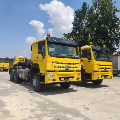 Sinotruk HOWO Hohan A7 6X4 Caminhão de Tração de Cabeça de Reboque Caminhão de Tração Usado 400HP 420HP Caminhão Prime Mover