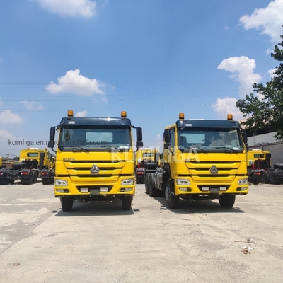 Sinotruk HOWO Hohan A7 6X4 Caminhão de Tração de Cabeça de Reboque Caminhão de Tração Usado 400HP 420HP Caminhão Prime Mover