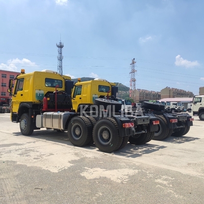 Sinotruk HOWO Hohan A7 6X4 Caminhão de Tração de Cabeça de Reboque Caminhão de Tração Usado 400HP 420HP Caminhão Prime Mover