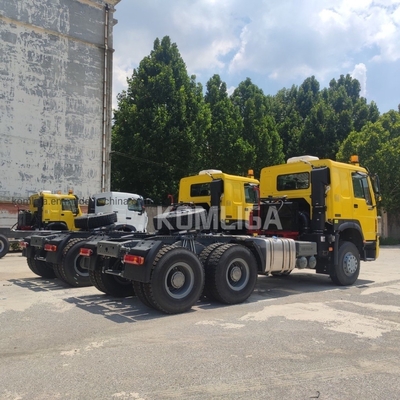 Sinotruk HOWO Hohan A7 6X4 Caminhão de Tração de Cabeça de Reboque Caminhão de Tração Usado 400HP 420HP Caminhão Prime Mover