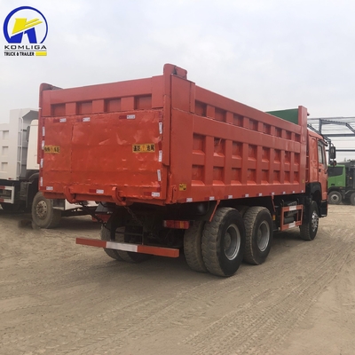 Sistema de direção Zf8118 20cbm 2010-2014 segunda mão usado HOWO Sinotruk Dump Truck