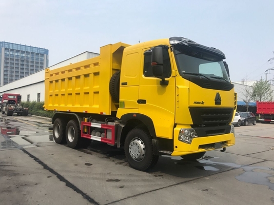 Design de pneus radiais 420HP 371HP Sinotruk HOWO A7 Tipper Truck 6X4 Euro 2 Padrão de emissões