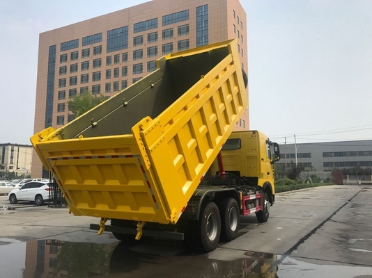 Design de pneus radiais 420HP 371HP Sinotruk HOWO A7 Tipper Truck 6X4 Euro 2 Padrão de emissões