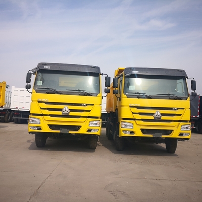 Capacidade 6X4 HOWO Foton 14m3 30t Caminhão de descarregamento de lixo Cavalos brancos 351-450hp para trabalho pesado