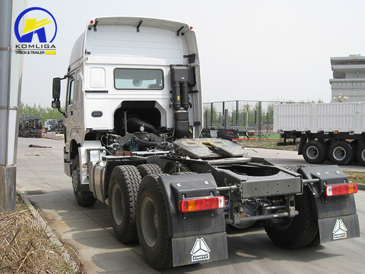 Desenho de pneu radial 16 toneladas eixo traseiro Sinotruck HOWO 6X4 20-30ton Tactor Head Truck
