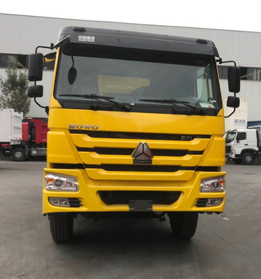 CNHTC 6X4 caminhão de carregamento com capacidade de carga no eixo dianteiro de 9 toneladas e dimensão do balde de 20 cbm