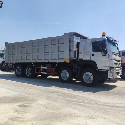 Sinotruk 371HP 420HP caminhão de descarga de 12 rodas HOWO 8X4 caminhões de descarga de cargas