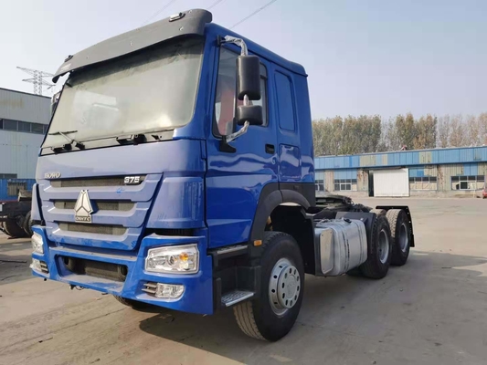Sinotruk HOWO Tractor Truck Head 371-450HP 6X4 Hw19710 Caixa de velocidades e características versáteis
