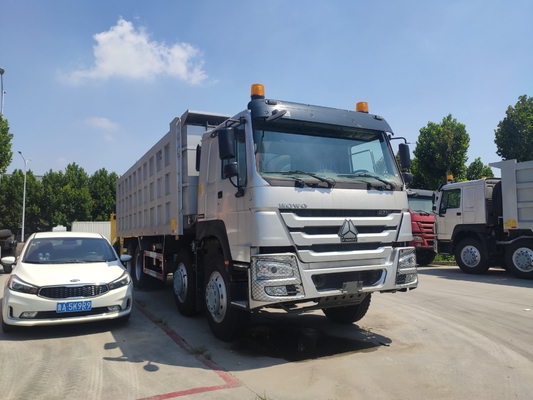6×4 Roda motriz Sinotruk HOWO 12 Roda 25m3 Caminhão de descarga com potência 351-450 cv
