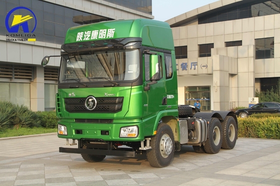 430HP Shacman Truck 6X4 X3000 Semi-trailer Tractor com pneu de direção 12r22.5 Direção