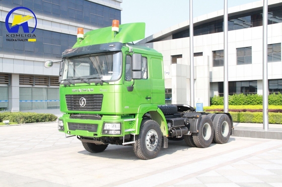 6X4 caminhão-trator caminhão-reboque de carga pesada caminhão-reboque com homem 7.5 toneladas eixo dianteiro pneu radial design