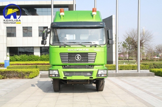 6X4 caminhão-trator caminhão-reboque de carga pesada caminhão-reboque com homem 7.5 toneladas eixo dianteiro pneu radial design