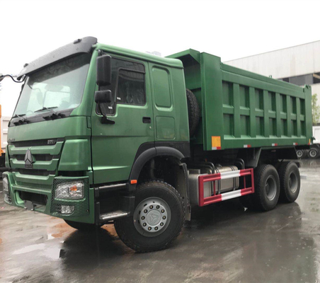 6X4 HOWO Sinotruk 371 camião de descarga com sistema de direção Zf8118 e certificação ISO