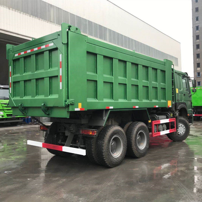 6X4 HOWO Sinotruk 371 camião de descarga com sistema de direção Zf8118 e certificação ISO
