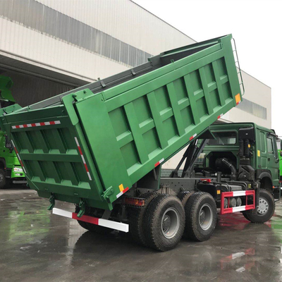 6X4 HOWO Sinotruk 371 camião de descarga com sistema de direção Zf8118 e certificação ISO