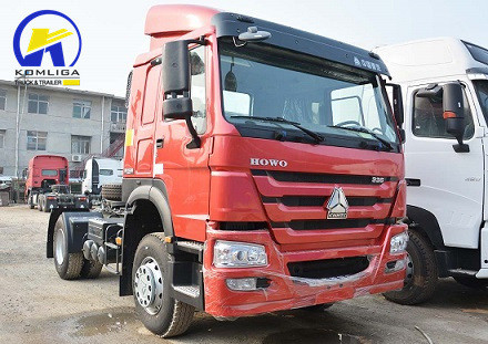 Sinotruck usado HOWO 4X2 6 rodas Tractor Light Duty Head Trucks com eixo traseiro de 16 toneladas