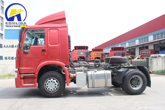 Sinotruck usado HOWO 4X2 6 rodas Tractor Light Duty Head Trucks com eixo traseiro de 16 toneladas