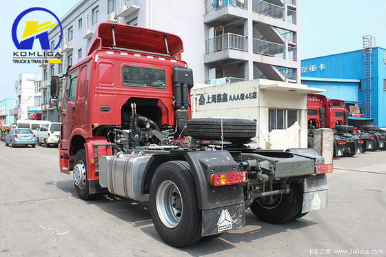 Sinotruck usado HOWO 4X2 6 rodas Tractor Light Duty Head Trucks com eixo traseiro de 16 toneladas