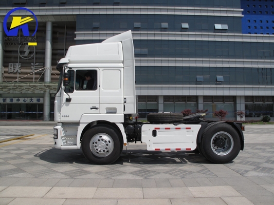 Caixa de engrenagens diesel 2 engrenagens traseiras 3 eixos 6X4 Shancman Tractor Truck Head F2000 F3000