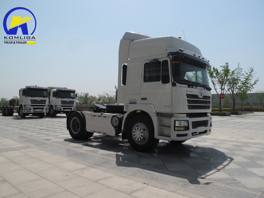 Caixa de engrenagens diesel 2 engrenagens traseiras 3 eixos 6X4 Shancman Tractor Truck Head F2000 F3000