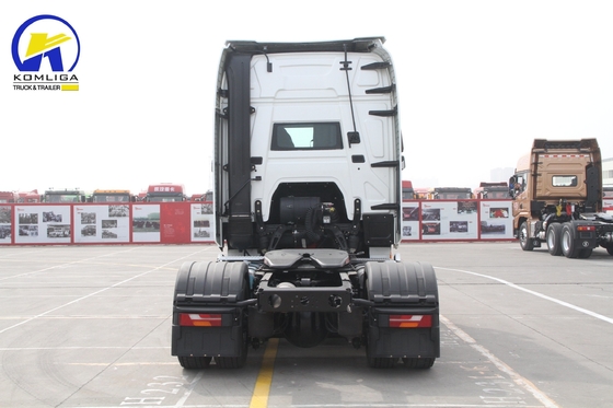 Shacman de segunda mão 4X2 6tyles Semi Trailer Tractor Truck Perfeito para mercados rurais