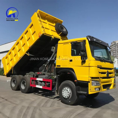 375HP Sinotruk HOWO Utilizado em larga escala camião de descarga pesado