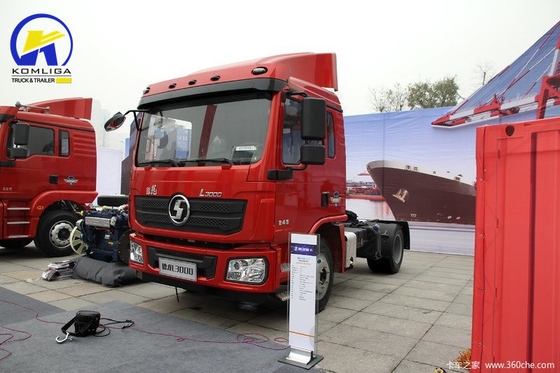 4X2 Tração Shacman L3000 Tractor Trailer Truck com Cummins Isme 420 Motor