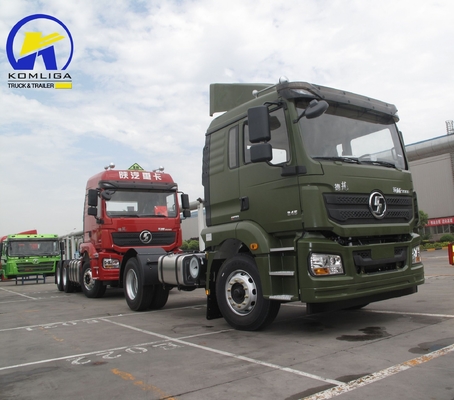 Shacman 4X2 Eixo dianteiro Euro 2 Euro 3 Euro 4 Euro 5 Tractor Trailer Head Truck Radial Tire Design