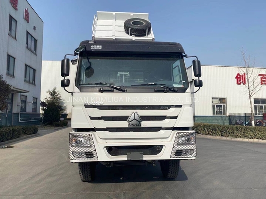 Certificado DOT HOWO 6X4 camião de descarga com capacidade de 18m3 e estilo de elevação frontal