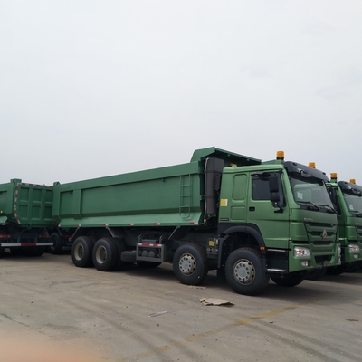 30cbm Sinotruk HOWO Condição 8X4 caminhão para transporte de pedra grande e areia
